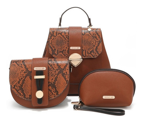 Nicole Lee Set 3 En 1 Brown