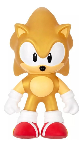 Goo Jit Zu Sonic Gold Elástico Figura Estirable Para Niños