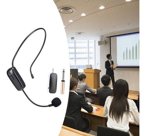 Auriculares De Mano Micrófono Head Wear Mic Mic Systems