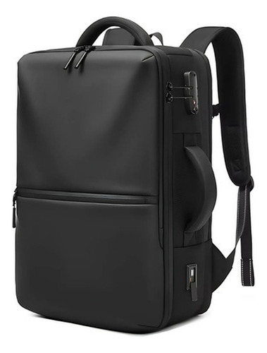 Bolsa de viagem expansível 45L TSA modelo 152A RZTX cor preto fosco