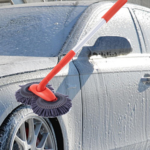 Cepillo De Fregona Para Lavado De Coches Con Mango