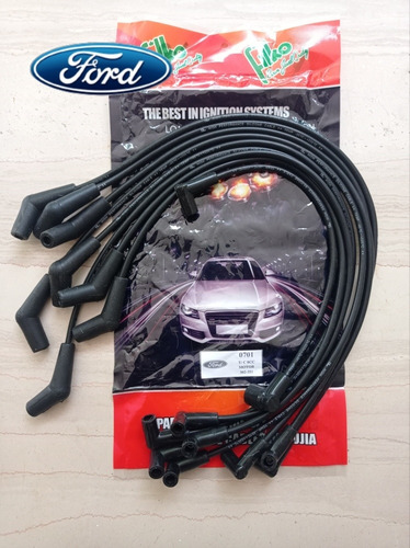 Cables De Bujías Ford 302-351 Tapa Clavito 