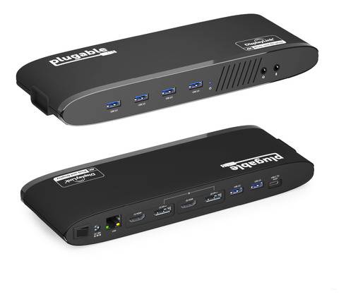 Estacion De Acoplamiento Horizontal Dual Usb 3.0 Dual Con P