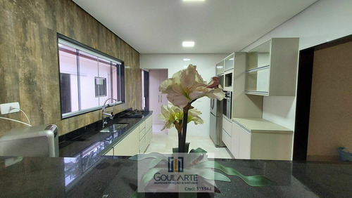 Imagem 9 de 30 de Casa Alto Padrão Com 4 Suítes E Lazer À Venda Em Guarujá/sp - 3535
