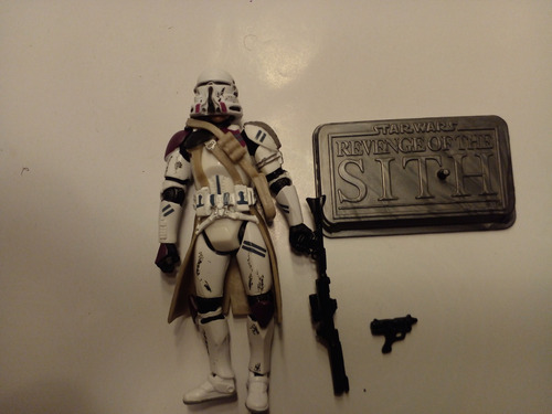 Star Wars. Clone Commander Mace Windu Attack Bat.. Loose.