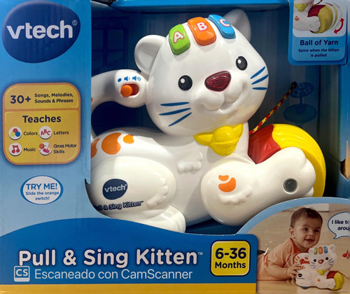 Vtech Cachorro Pull & Sing Kitten