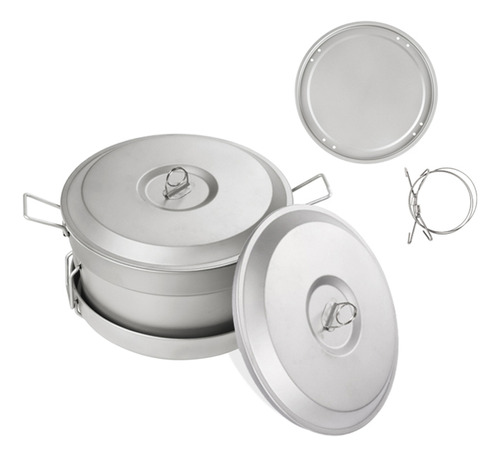 Juego De Ollas Cookware Pure Outdoor Para Colgar, Sartén Par