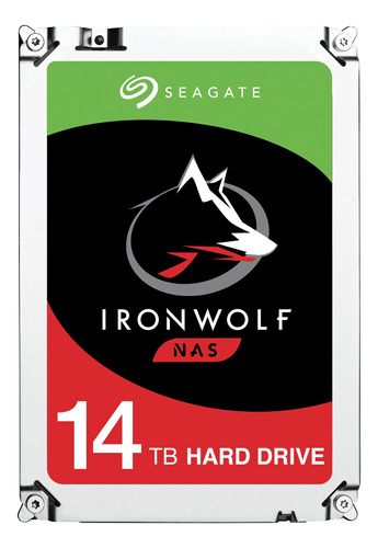 Disco Interno Nas 14tb Seagate Ironwolf St14000vn0008