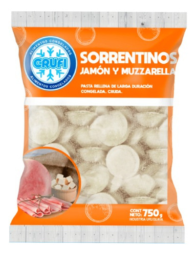 Sorrentinos Congelados Crufi 750g - Jyq - Cold Market