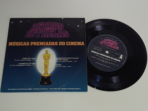 Compacto Astros E Estrelas - Músicas Premiadas Do Cinema