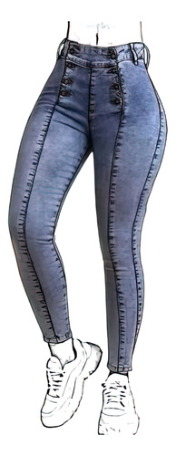 ( Moldes De Ropa) Pantalon Jean Mujer 2315