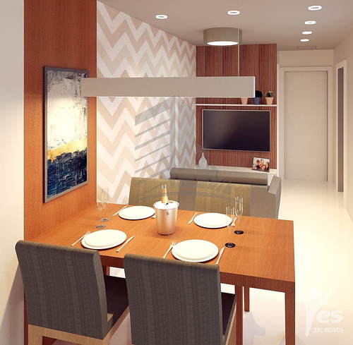 Imagem 3 de 13 de Ref.: 2146 - Apartamento Sem Condomínio,02 Quartos E 01 Vaga No Bairro Santa Maria, Santo André - Sp. - 2146