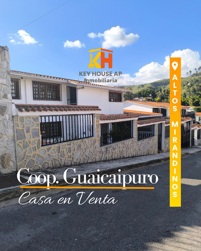 Keyhouse.ap Vende Casa En Urb. Cooperativa Guaicaipuro.