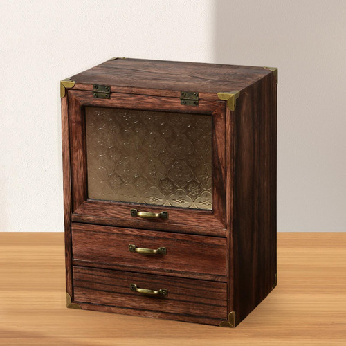 Organizador De Maquillaje Con Cajón, Caja De Estilo A