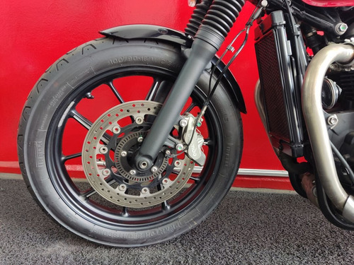 Triumph Street Twin 900 Abs 2002 Vermelha Vermelho