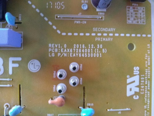Fuente LG 43lj5550 Eax67264001 (Usado)