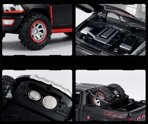 Vehículo Miniatura Dodge Ram Trx Con Puertas Que Se Abren