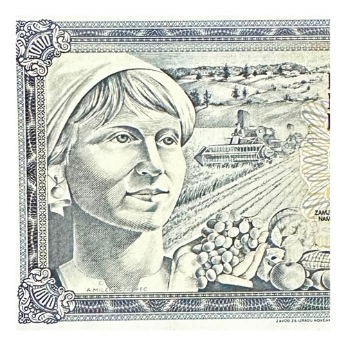 Yugoslavia - Europa - 1000 Dinara - Año 1981 - Unc - P# 92d