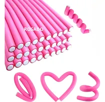 Comprar 3 Set De 10 Tubos Enruladores Para Cabello 16 Mm Flexibles