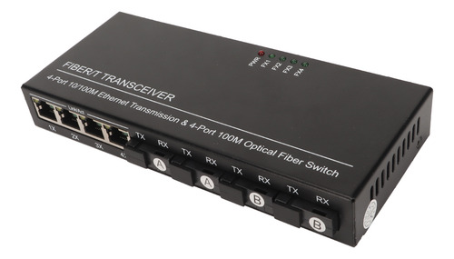 Ethernet Fast Sfp Fiber 8 Puertos 10 100 M Led Autoadaptable