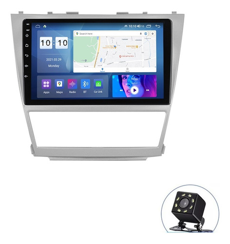 Estéreo 2+32g Para Toyota Camry 2007-2011 Cámara Gps Carplay