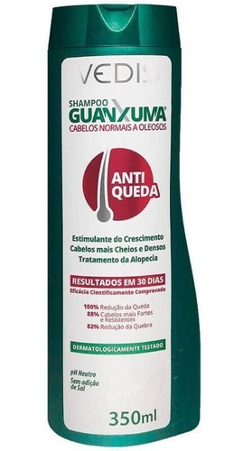 Shampoo Guanxuma Anti Queda Cabelos Oleosos 300ml - Vedis