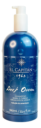 Shampoo Masc Desamar Deep Ocean 990ml El Capitán