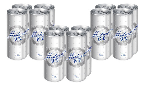 Mistral Ice Blend Lata 310cc 12 Unidades