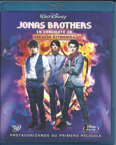 Jonas Brothers En Concierto Versión Extendida | Blu Ray
