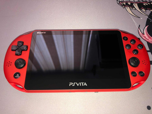 Ps Vita Slim Edición Rojo/negro