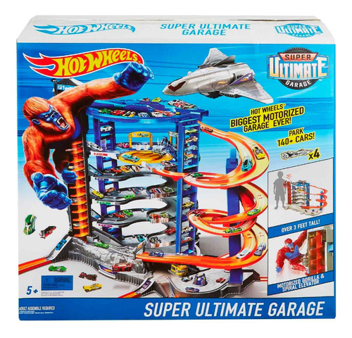 Pista De Juguete Hot Wheels Super Ultimates Garage  Gorila