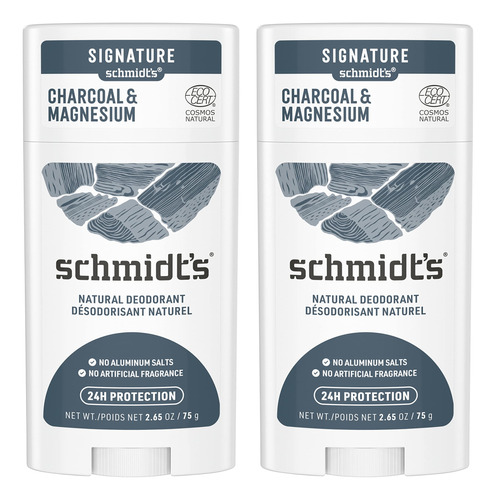 Schmidt's Desodorante Natural Sin Aluminio Para Mujeres Y Ho