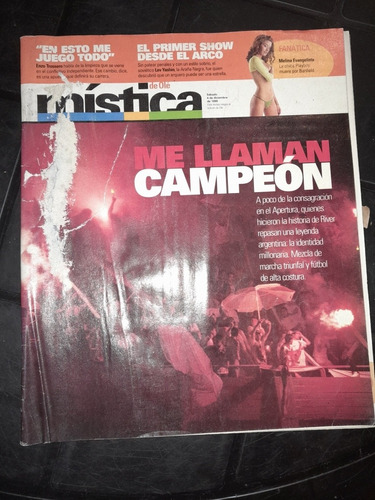 Revista Ole Mística River Campeon 04 12 1999 N138