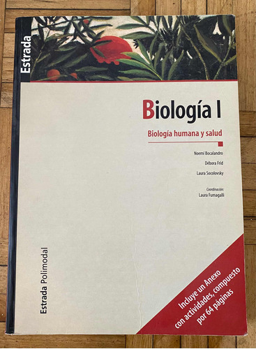 Libro De Biología Humana Y Salud 1 (editorial: Estrada)