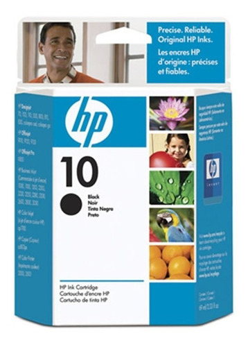 Cartucho Hp 10 Negro Original C4844a Plotter 110plus 500 800