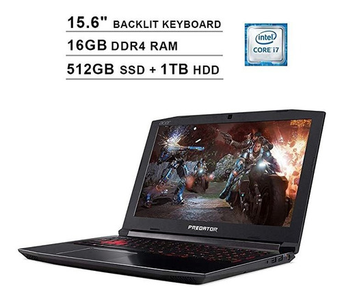 Notebook Acer Predator Helios 300 15.6-inch Fhd 1080p G 2399