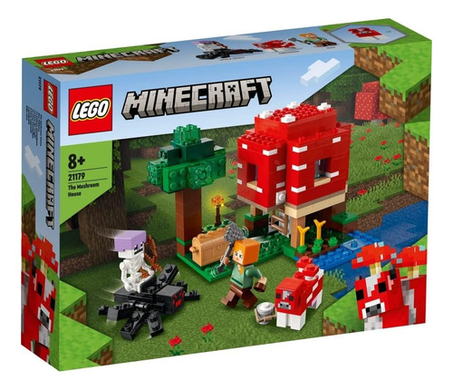 Lego Minecraft 21179 La Casa-champiñón 272 Pcs - Lanús