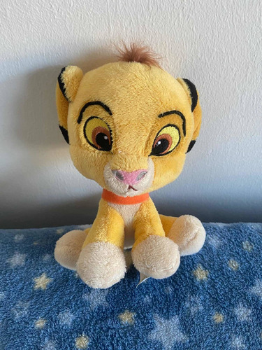 Peluche El Rey Leon Simba Baby 14 Cm Pequeño Usado