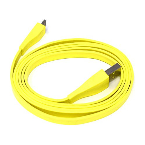 Cable Carga Usb Amarillo Para Altavoz Logitech Ue Boom 3.9