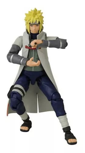 Quarto Hokage Minato Namikaze Boneco Naruto Shippuden