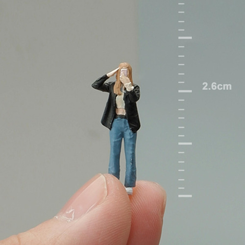 1/64 Figuras De Pessoas Artesanato Coleção Mesa