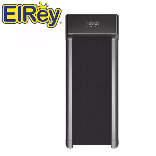 Caminador Eléctrico 2hp Plano Portátil Expert Control El Rey Color Negro