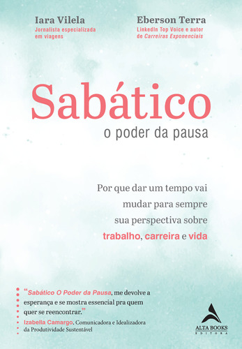 Libro Sabatico O Poder Da Pausa De Vilela Iara E Terra Ebers