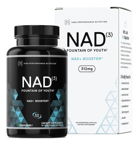 Nad+ Nicotinamida Adenina Potenciador Booster Eg N33 Sabor Sin Sabor