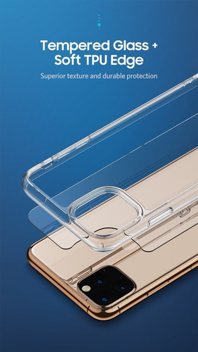 Funda Case Benks Crystal Glass Para iPhone 11 Pro Max 6.5