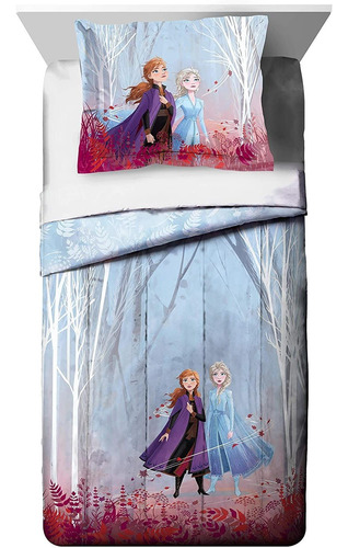  Disney Frozen  Forest Spirit Twinfull Comforter  Sham ...