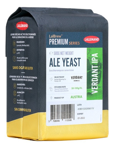 Levadura Verdant Ipa X 500gr Lallemand