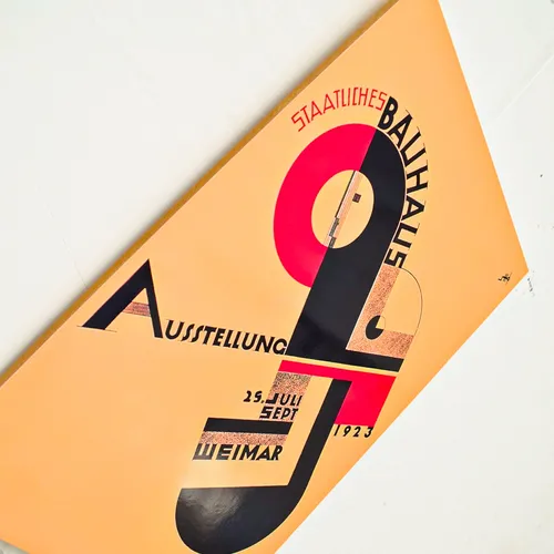 Cuadros Poster Bauhaus Weimar 1923 Arte Abstracto 33x48cm