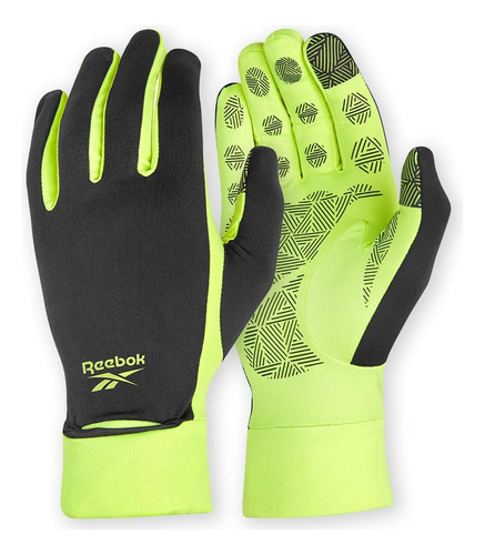 Guantes Para Correr Reebok Deportivos Reflectantes - Btu