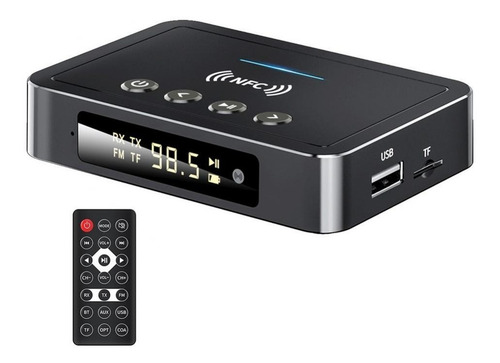 Imagen 1 de 6 de Transmisor Receptor Nfc Bluetooth Auriculares Tv Pc Tablet
